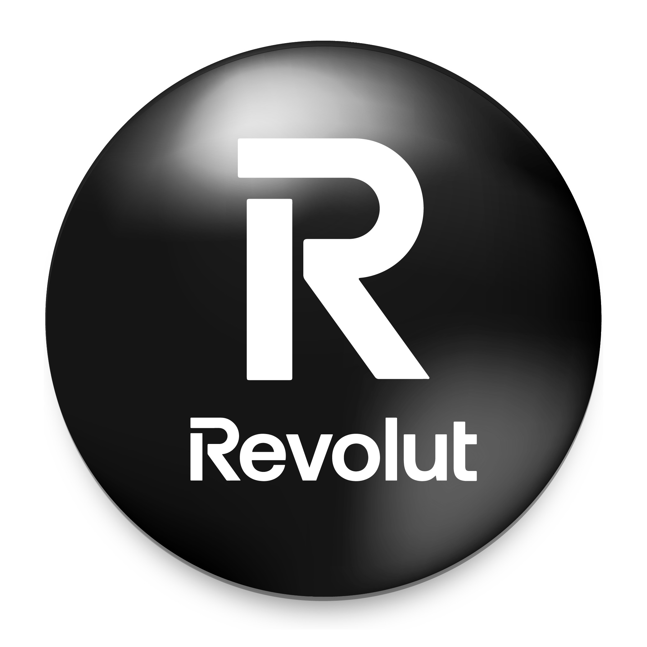 vecteezy revolut logo rounded glossy icon with transparent background 73494836